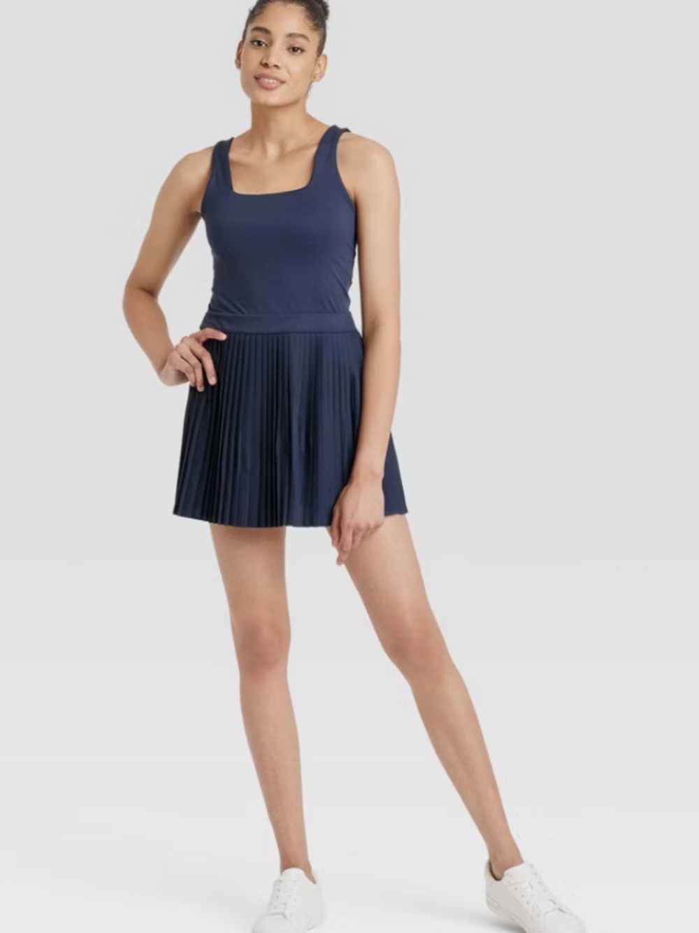 All In Motion Women Tennis Active Athletic Dress with Built in Shorts Size L NWT